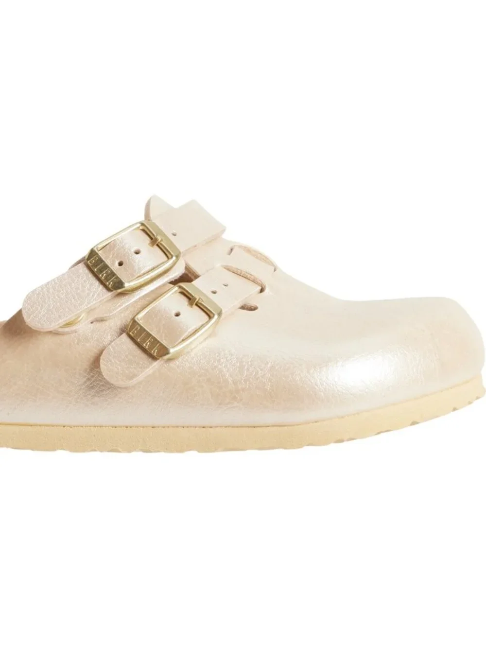 NEW Birkenstock Boston Graceful Clogs Shoes Pearl White Euro 30 Kids Youth 12